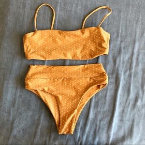 Matching stone fox bikini set